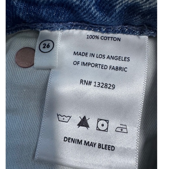 GRLFRND THE SARA SUPER HIGH‎ RISE SLIM STRAIGHT SIZE 26 - Picture 6 of 7